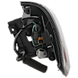 Passenger Side, Outer Tail Light, with Bulb, Halogen, Mounts On Body