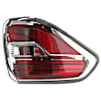 2019 Nissan Armada - Driver Side, Outer Halogen Tail Light, With bulb(s), Mounts on Body, OE Replacement