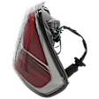 2019 Nissan Armada - Driver Side, Outer Halogen Tail Light, With bulb(s), Mounts on Body, OE Replacement