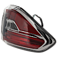 2019 Nissan Armada - Driver Side, Outer Halogen Tail Light, With bulb(s), Mounts on Body, OE Replacement
