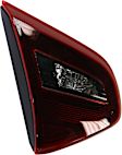 Driver Side, Inner Tail Light, with Bulb, Halogen, Clear Red Lens, Black Interior, SR Model
