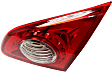 Passenger Side, Inner Tail Light, with Bulb, Halogen, Clear and Red Lens, CAPA CERTIFIED