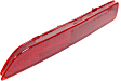 Rear, Passenger Side Bumper Reflector
