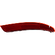 Rear, Passenger Side Bumper Reflector,, CAPA Certified