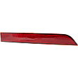 Rear, Passenger Side Bumper Reflector