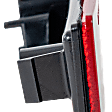 Rear, Passenger Side Bumper Reflector
