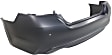Rear Primed Bumper Cover, With Parking Aid Sensor Holes