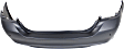 Rear Primed Bumper Cover, With Parking Aid Sensor Holes