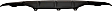 Rear, Lower Bumper Cover, Primed