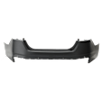 Rear, Upper Primed Bumper Cover CAPA Certified