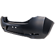 Rear Primed Bumper Cover, With Object Sensor Hole