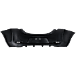 Rear Primed Bumper Cover, With Object Sensor Hole