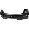 Rear Primed Bumper Cover