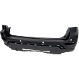 Rear Primed Bumper Cover