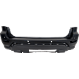 Rear Primed Bumper Cover