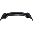 Rear Upper - Primed; Lower - Textured Bumper Cover, 4 Cyl., 2.0L Engine
