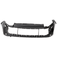 Rear Textured Bumper Cover, Japan Built Vehicle