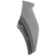 Rear, Driver Side Primed Bumper Cover, USA Built Vehicle