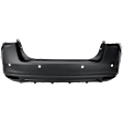 Rear Primed Bumper Cover