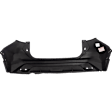 Rear Primed Bumper Cover, For Models without Parking Aid Sensor Hole