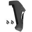 Rear, Driver Side Bumper End, Primed Plastic