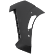 Rear, Driver Side Bumper End, Primed Plastic