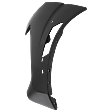 Rear, Driver Side Bumper End, Primed Plastic