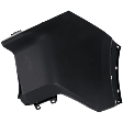 Rear, Passenger Side Bumper End, Primed Plastic