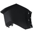 Rear, Passenger Side Bumper End, Primed Plastic