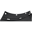 Rear, Driver Side Bumper End, Primed Plastic CAPA Certified