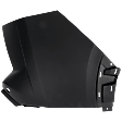 Rear, Driver Side Bumper End, Primed Plastic