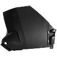 Rear, Driver Side Bumper End, Primed Plastic