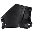 Rear, Driver Side Bumper End, Primed Plastic