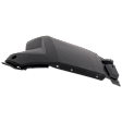 Rear, Driver Side Bumper End, Primed Plastic