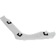 Rear, Passenger Side Bumper Bracket, Side Cover Bracket, 6 Cyl., 3.5L Engine