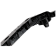 Rear, Driver Side, Outer Bumper Bracket, Cover Bracket