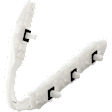 Rear, Driver Side Bumper Bracket, Bumper Side Bracket