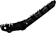 Rear, Passenger Side Bumper Bracket