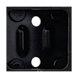Rear, Passenger Side Bumper Bracket, Bumper Stay