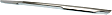 Rear, Upper Bumper Trim, Chrome