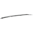 Rear, Driver or Passenger Side Bumper Trim, Chrome