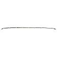 Rear, Driver or Passenger Side Bumper Trim, Chrome