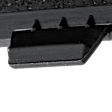 Rear Valance, Textured Black