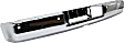 Step Bumper, Chrome Face Bar Only; With pad provision Without mounting bracket(s)