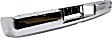 Step Bumper, Chrome Face Bar Only; With pad provision Without mounting bracket(s)