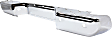 Step Bumper, Chrome Face Bar Only; With pad provision Without mounting bracket(s)