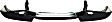 Step Bumper, Chrome Face Bar and Pads Without mounting bracket(s)