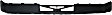 Rear Primed Bumper Cover, Without Parking Aid Sensor Holes