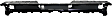 Step Bumper, Powdercoated Black Face Bar Only; With pad provision Without mounting bracket(s)