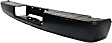 Step Bumper, Powdercoated Black Face Bar Only; With pad provision Without mounting bracket(s)